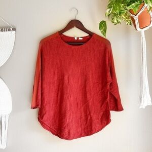 Anthropologie Moth 3/4 Sleeve Sweater
